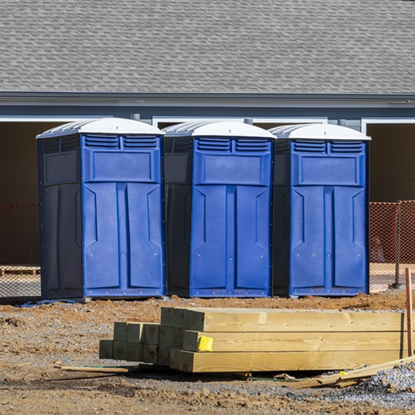 how do you dispose of waste after the porta potties have been emptied in Harper